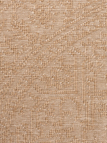 Hanse Home, Kusový koberec Duet Kona 106250 Beige/White kruh - na von aj na doma, 160x160, béžová, chodba / predsieň