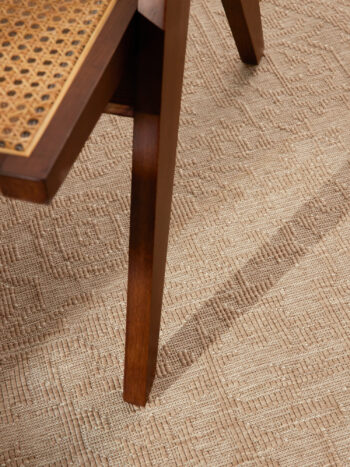Hanse Home, Kusový koberec Duet Kona 106250 Beige/White kruh - na von aj na doma, 160x160, béžová, chodba / predsieň
