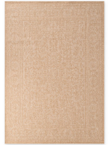 Hanse Home, Kusový koberec Duet Kona 106250 Beige/White - na von aj na doma, 200x290, béžová, chodba / predsieň