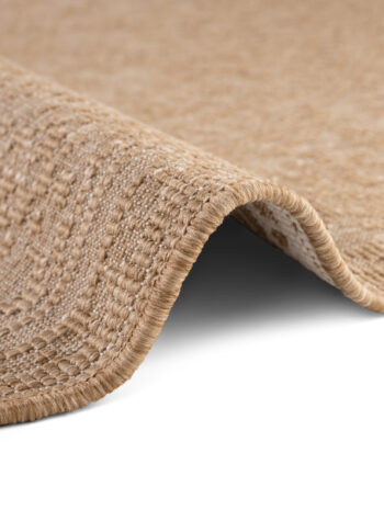 Hanse Home, Kusový koberec Duet Kona 106250 Beige/White - na von aj na doma, 200x290, béžová, chodba / predsieň