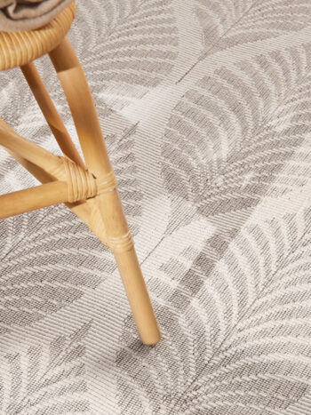 Hanse Home, Kusový koberec Duet Liora 106246 White/Gray - na von aj na doma, 200x290, šedá, chodba / predsieň