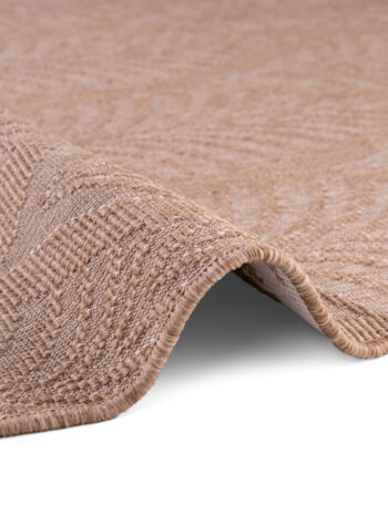 Hanse Home, Kusový koberec Duet Liora 106247 Beige/White kruh - na von aj na doma, 160x160, béžová, chodba / predsieň
