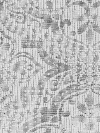 Hanse Home, Kusový koberec Duet Rosel 106251 White/Gray kruh - na von aj na doma, 160x160, šedá, chodba / predsieň