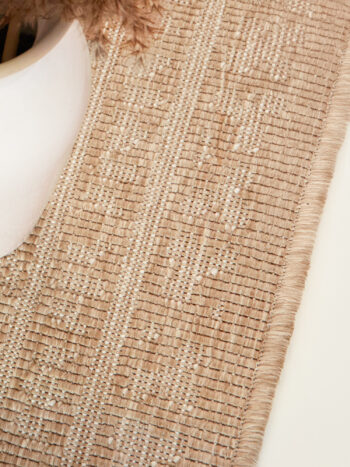 Hanse Home, Kusový koberec Duet Rosel 106252 Beige/White - na von aj na doma, 160x230, béžová, chodba / predsieň