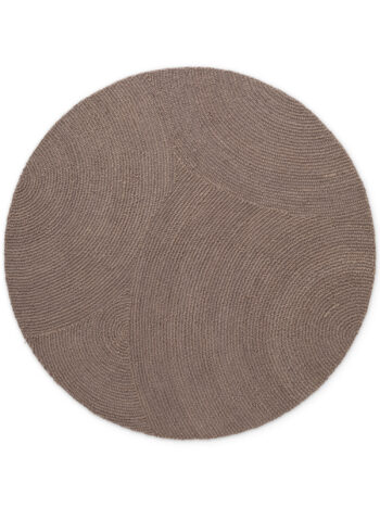 Hanse Home, Kusový koberec Eleni 106219 Taupe kruh, 120x120 (priemer) kruh, hnedá, obývacia izba