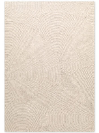Hanse Home, Kusový koberec Eleni 106220 Natur Weiß, 160x230, biela, obývacia izba