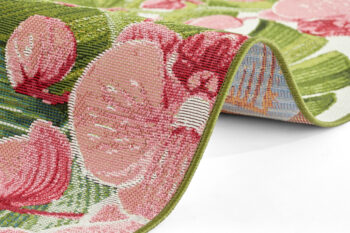 Hanse Home, Kusový koberec Flair 105615 Tropical Multicolored – na von aj na doma, 240x340, viacfarebná, chodba / predsieň