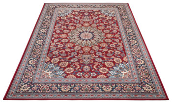 Hanse Home, Kusový koberec Flair 105716 Red Blue – na von aj na doma, 200x285, červená, chodba / predsieň