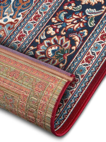 Hanse Home, Kusový koberec Flair 105716 Red Blue – na von aj na doma, 200x285, červená, chodba / predsieň