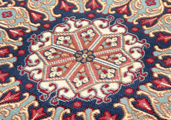 Hanse Home, Kusový koberec Flair 105716 Red Blue – na von aj na doma, 240x340, červená, chodba / predsieň