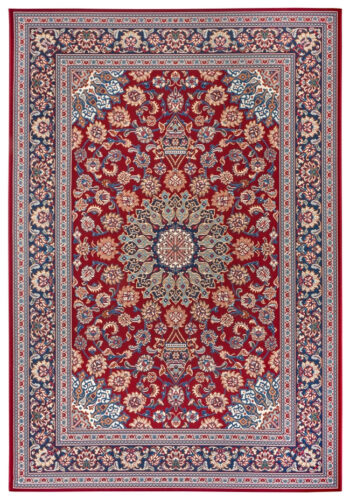 Hanse Home, Kusový koberec Flair 105716 Red Blue – na von aj na doma, 240x340, červená, chodba / predsieň