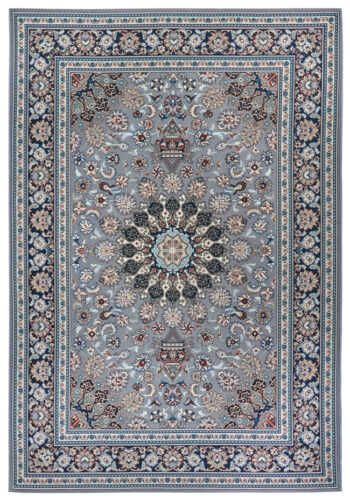 Hanse Home, Kusový koberec Flair 105717 Grey Blue – na von aj na doma, 160x235, šedá, chodba / predsieň