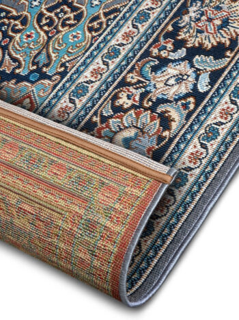 Hanse Home, Kusový koberec Flair 105717 Grey Blue – na von aj na doma, 160x235, šedá, chodba / predsieň