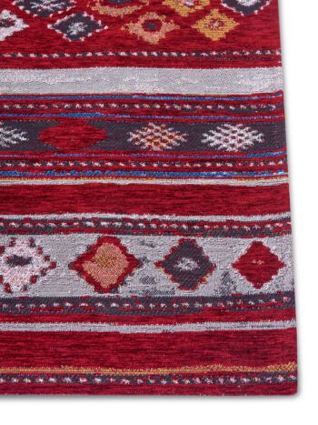 Hanse Home, Kusový koberec Gobelin 105870 Dark Red Multicolored, 120x180, červená, obývacia izba