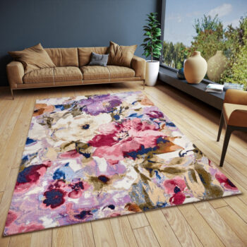 Hanse Home, Kusový koberec Gobelin 105873 Red Multicolored, 150x220, viacfarebná, obývacia izba