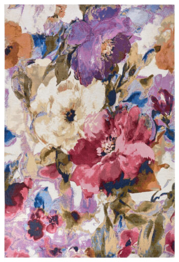 Hanse Home, Kusový koberec Gobelin 105873 Red Multicolored, 150x220, viacfarebná, obývacia izba