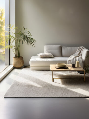 Hanse Home, Kusový koberec Handloom 105960 Dhaka Ivory White, 120x170, biela, chodba / predsieň