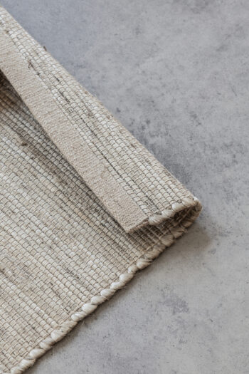 Hanse Home, Kusový koberec Handloom 105960 Dhaka Ivory White, 120x170, biela, chodba / predsieň