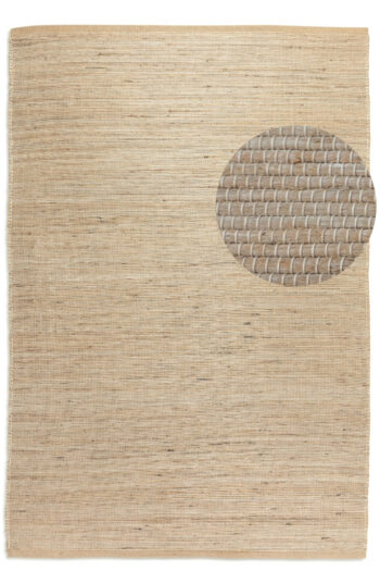 Hanse Home, Kusový koberec Handloom 105961 Dhaka Beige, 190x280, béžová, chodba / predsieň
