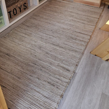 Hanse Home, Kusový koberec Handloom 105962 Dhaka Grey Brown, 80x150, béžová, chodba / predsieň