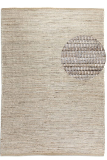 Hanse Home, Kusový koberec Handloom 105962 Dhaka Grey Brown, 80x150, béžová, chodba / predsieň