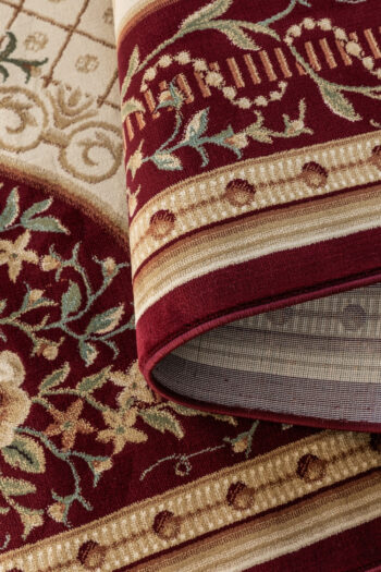 Hanse Home, Kusový koberec Herat 105994 Red Cream, 120x170, červená, chodba / predsieň