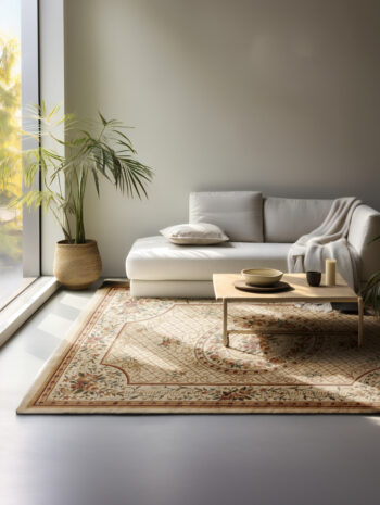 Hanse Home, Kusový koberec Herat 105995 Cream, 120x170, béžová, chodba / predsieň
