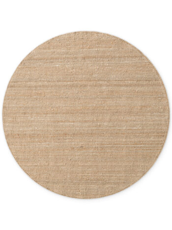 Hanse Home, Kusový koberec Jaipur 105974 Natur/Gold kruh, 200x200, béžová, chodba / predsieň