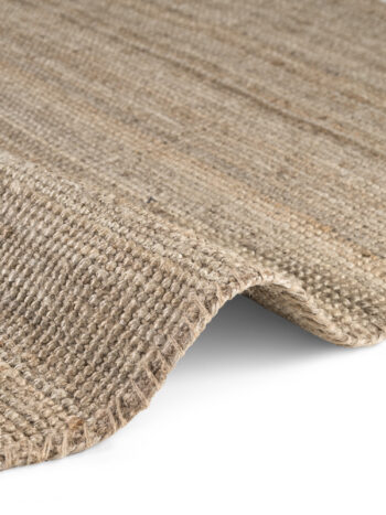 Hanse Home, Kusový koberec Jaipur 105975 Grey/Brown kruh, 160x160, béžová, chodba / predsieň