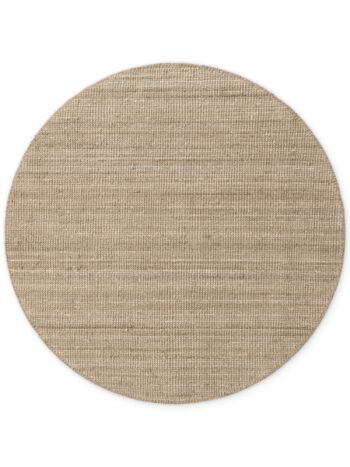 Hanse Home, Kusový koberec Jaipur 105975 Grey/Brown kruh, 200x200, béžová, chodba / predsieň
