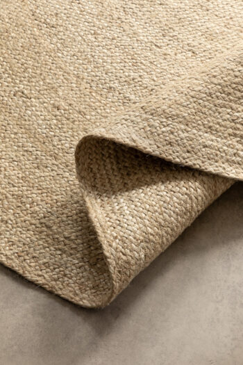 Hanse Home, Kusový koberec Jute Braided 106007 Ivory, 100x100 (priemer) kruh, béžová, chodba / predsieň