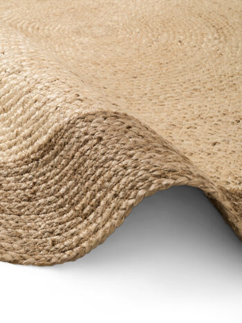 Hanse Home, Kusový koberec Jutta 106224 Natur Ivory/Grey/Beige kruh, 200x200, béžová, chodba / predsieň