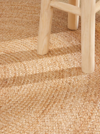 Hanse Home, Kusový koberec Jutta 106226 Natur Gold/Ivory kruh, 160x160, béžová, chodba / predsieň
