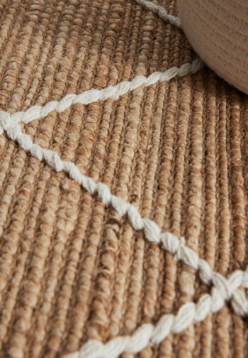 Hanse Home, Kusový koberec Kunu 106208 Natural Gold White, 200x300, béžová, chodba / predsieň