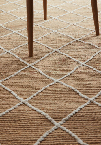 Hanse Home, Kusový koberec Kunu 106208 Natural Gold White, 200x300, béžová, chodba / predsieň