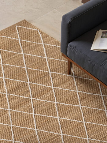 Hanse Home, Kusový koberec Kunu 106208 Natural Gold White, 80x150, béžová, chodba / predsieň