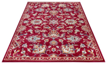 Hanse Home, Kusový koberec Luxor 105633 Caracci Red Multicolor, 140x200, červená, obývacia izba