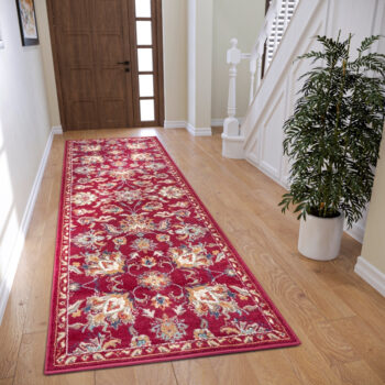 Hanse Home, Kusový koberec Luxor 105633 Caracci Red Multicolor, 80x120, červená, obývacia izba