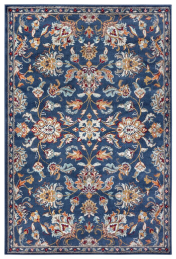 Hanse Home, Kusový koberec Luxor 105634 Caracci Blue Multicolor, 160x235, modrá, obývacia izba