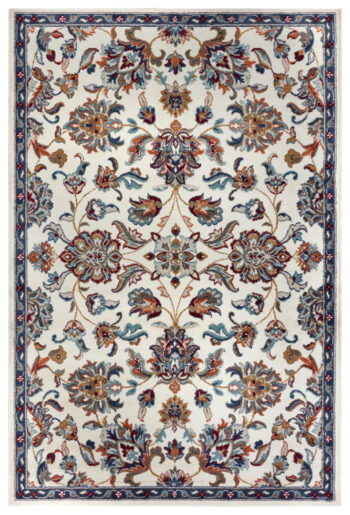 Hanse Home, Kusový koberec Luxor 105635 Caracci Cream Multicolor, 57x90, biela, obývacia izba