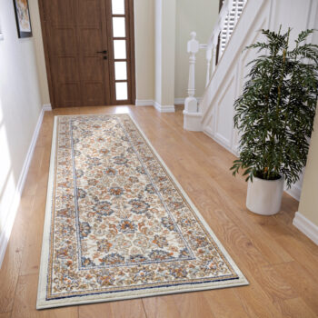 Hanse Home, Kusový koberec Luxor 105636 Saraceni Cream Multicolor, 57x90, biela, obývacia izba
