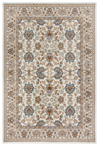 Hanse Home, Kusový koberec Luxor 105636 Saraceni Cream Multicolor, 57x90, biela, obývacia izba