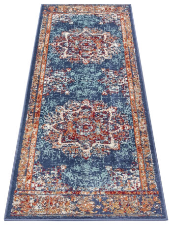 Hanse Home, Kusový koberec Luxor 105637 Maderno Blue Multicolor, 57x90, modrá, obývacia izba