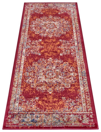 Hanse Home, Kusový koberec Luxor 105638 Maderno Red Multicolor, 57x90, červená, obývacia izba