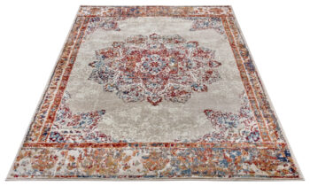 Hanse Home, Kusový koberec Luxor 105639 Maderno Cream Multicolor, 57x90, biela, obývacia izba