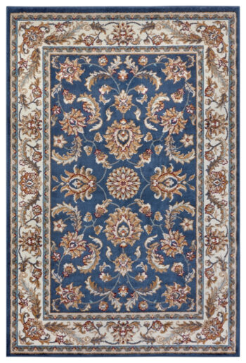 Hanse Home, Kusový koberec Luxor 105640 Reni Blue Cream, 57x90, modrá, obývacia izba