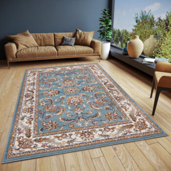 Hanse Home, Kusový koberec Luxor 105641 Reni Mint Cream, 200x280, modrá, obývacia izba