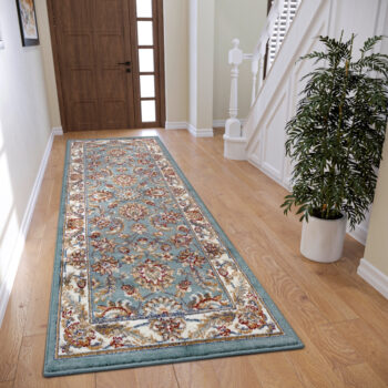 Hanse Home, Kusový koberec Luxor 105641 Reni Mint Cream, 200x280, modrá, obývacia izba