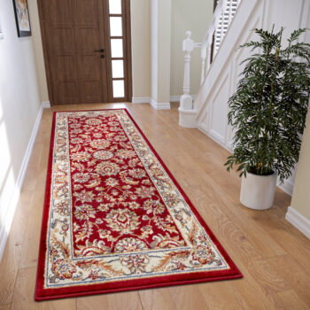 Hanse Home, Kusový koberec Luxor 105642 Reni Red Cream, 57x90, červená, obývacia izba