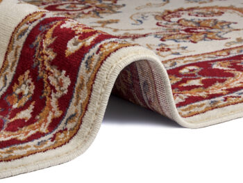 Hanse Home, Kusový koberec Luxor 105643 Reni Cream Red, 57x90, červená, obývacia izba